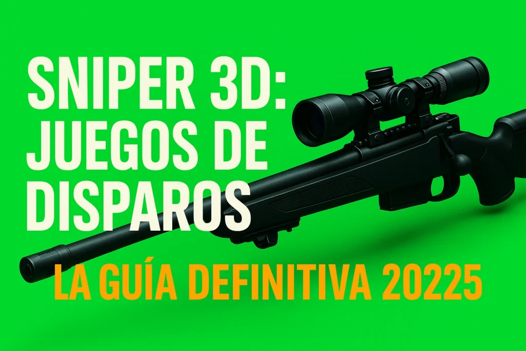 Sniper 3D: Juegos de disparos